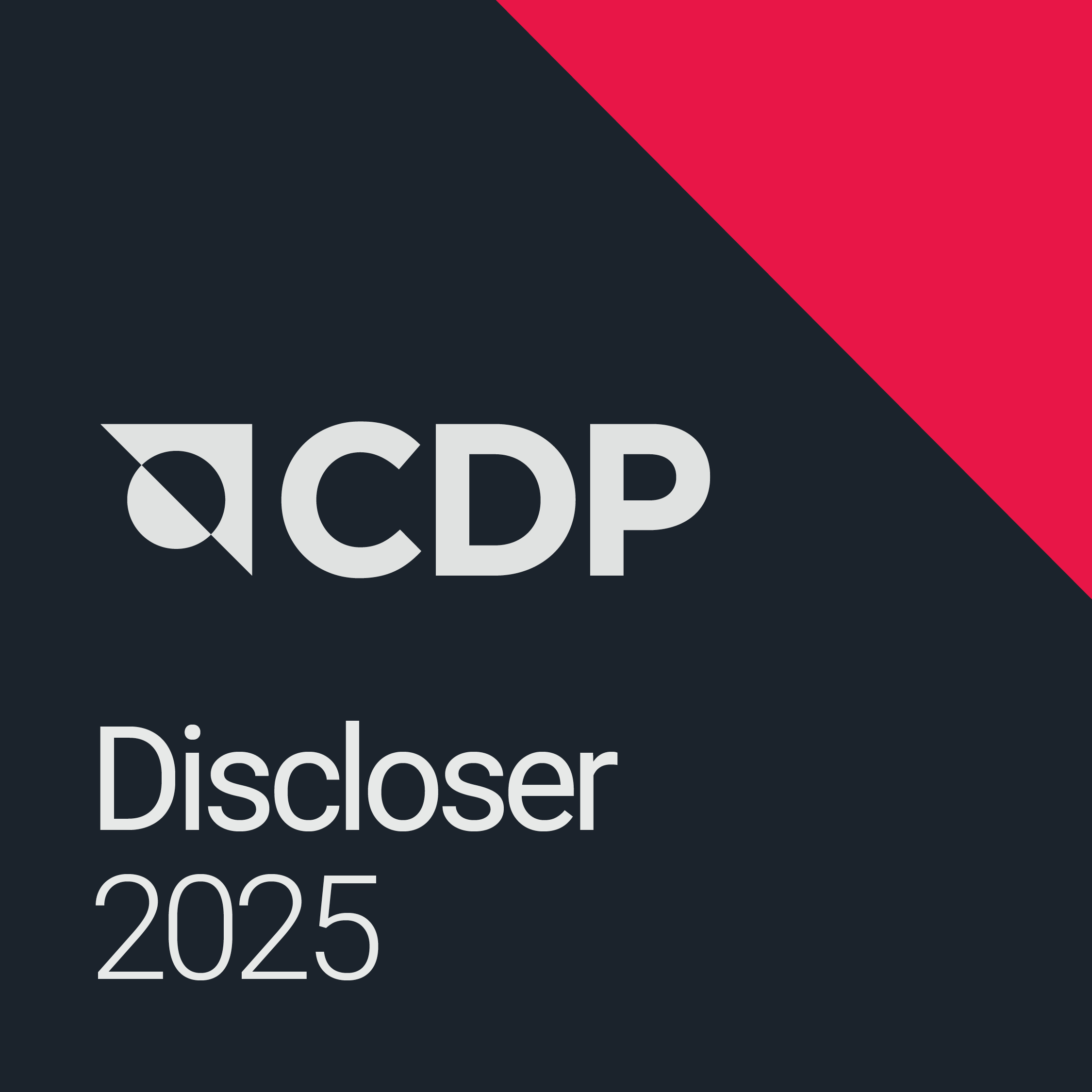 CDP 2025 badge