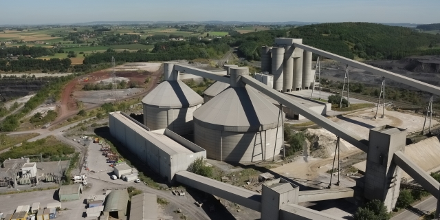 Cement plant Gaurain, Belgium