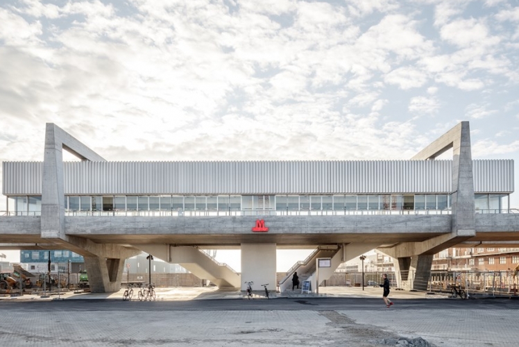 Orientkaj Station - Photo by Torben Eskerod