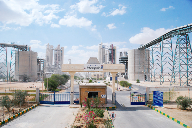 Cementir's Sinai White Cement plant at El Arish